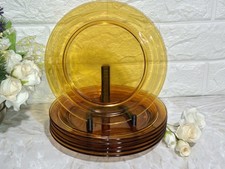  VINTAGE ANNI 70 FRANCE VERECO SET SEI PIATTI FRUTTA DESSERT DIAM19 