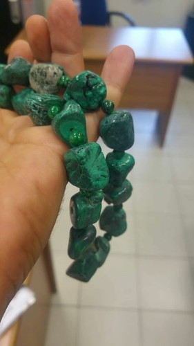 Collana malachite - collana, di