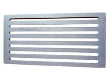 GRIGLIA GHISA PER STUFE CAMINI E CUCINE ECONOMICHE 30x15h cm