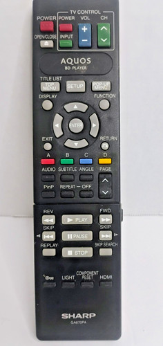 Sharp ga670pa aquos player - aquos, bd