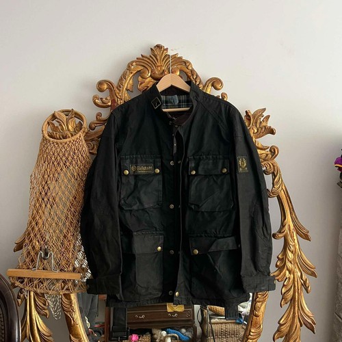 Giacca nera vintage belstaff - giacca,