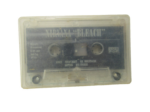 Vtg nirvana bleach cassette - nirvana,