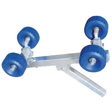 Rullo laterale basculante blu