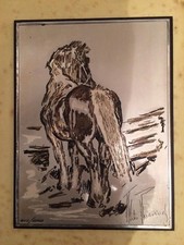 Serigrafia su lasta d'argento