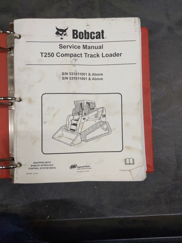 Bobcat t250 compact track - compact,