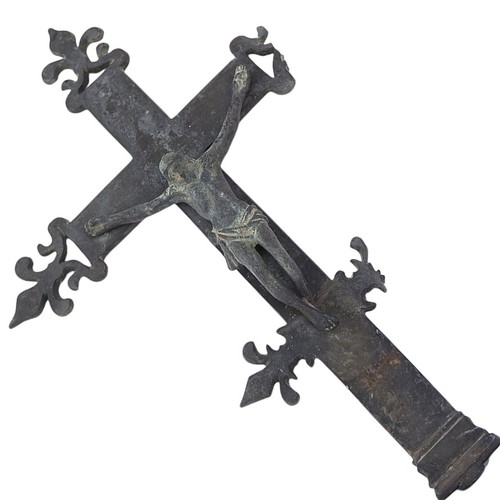 Antico crocifisso puntale - da,