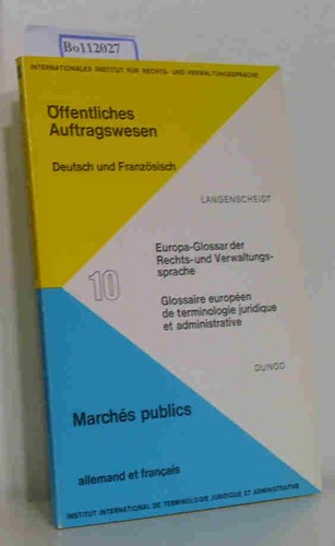 öffentliches auftragswesen - Öffentliches,