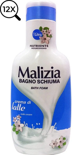 12x malizia bagno schiuma - 12x,