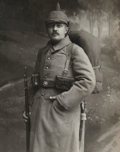 Wwi soldato tedesco elmetto - soldato,