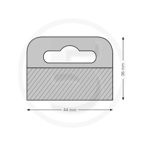Ganci per blister autoadesivi