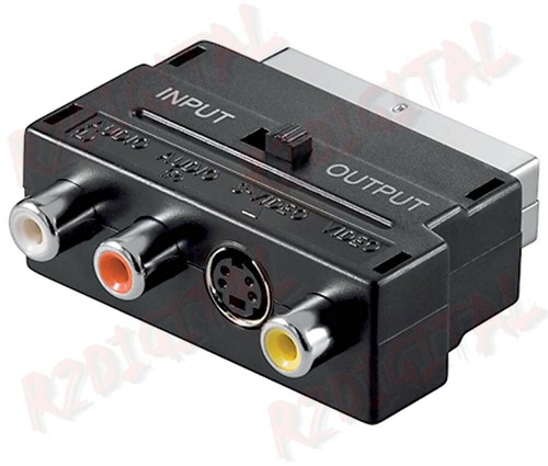 Adattatore cavo scart - adattatore, m