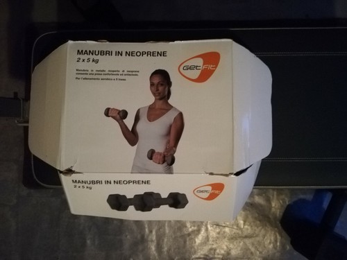 Coppia manubri neoprene 10 - neoprene,