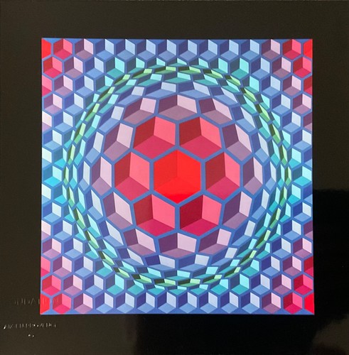 Victor vasarely 1975 warhol - vasarely,