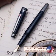 Montblanc - Il giro del mondo Y3 Classique - penna stilografica - pennino F 14K