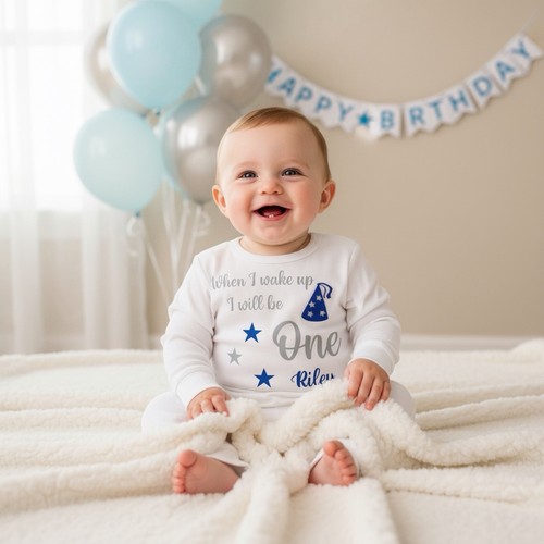 Pigiama compleanno bianco