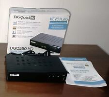 SOLO DECODER DIGIQUEST DGQ550 FULL HD T2 HVEC H. 265 SCART USB LAN