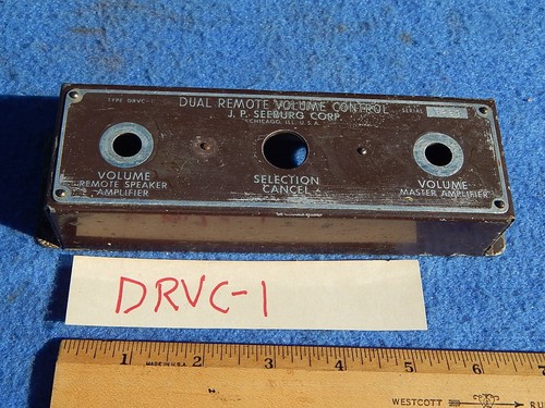 Seeburg drvc1 scatola - seeburg, di