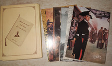 SERIE CARTOLINE CALENDARI STORICI DELL'ARMA DEI CARABINIERI  1963-1982