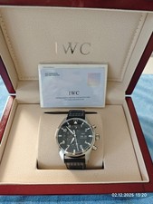 IWC Pilot's Watch Chronograph 43, acciaio inox, automatico, data, giorno della settimana