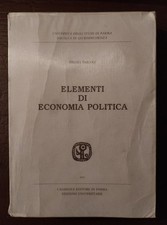 Bruno Bricoli - Elementi di Economia Politica - Ed. Casanova