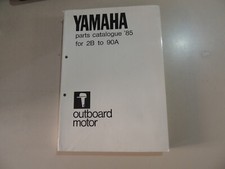 Yamaha fuoribordo 90 80 70 60 50 40 30 25 20 15 9,9 cv 1985 catalogo ricambi parts