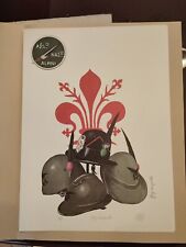 ALPINI Associazione nazionale - Firenze 1981 4 stampe a colori - Cianfanelli