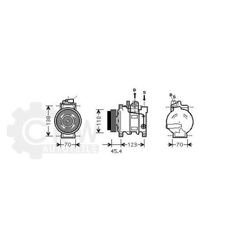 Compressore climatizzatore per - climatizzatore,