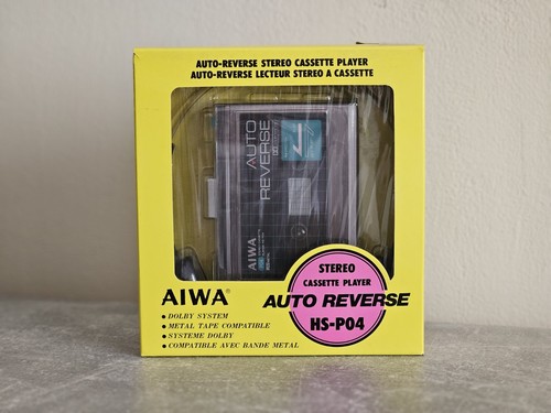 Aiwa walkman p04 nuovo mai - aiwa, nuovo!