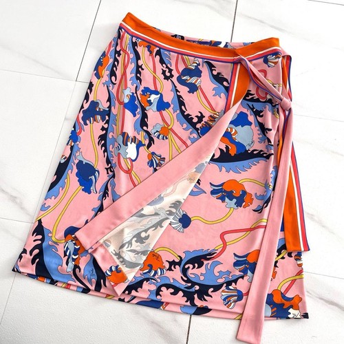 Gonna avvolgente pucci stampa - gonna,