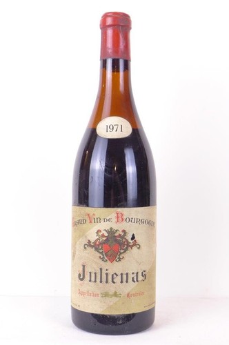 Juliénas négoce rouge 1971 - 1971,
