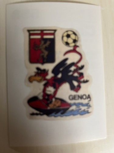 Mascotte genoa 1975 - mascotte, 1975/76