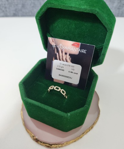 Anello maglia oro kt - anello,