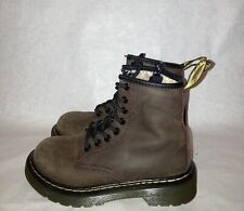 Dr. MARTEN KIDS STIVALETTI STRINGATI MARRONE SCURO TAGLIA UK 11 EUR 29 BT077