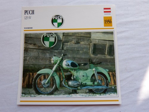 Fiche photo moto - moto, puch