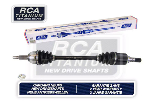 Semiasse rca france 655mm - rca,