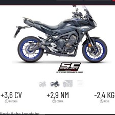 SCARICO YAMAHA TRACER 900 TRACER GT 17/20 SC PROJECT Y25A-C41MB OMOLOGATO