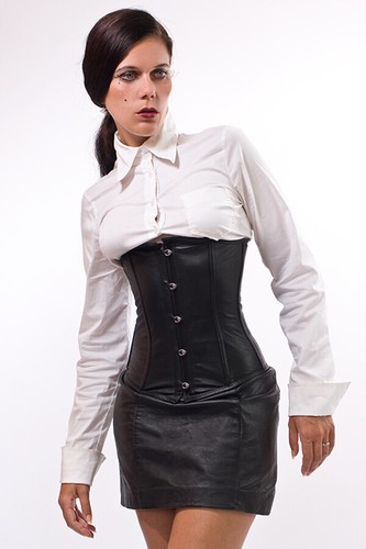 Pelle unterbrust corsetto - pelle,
