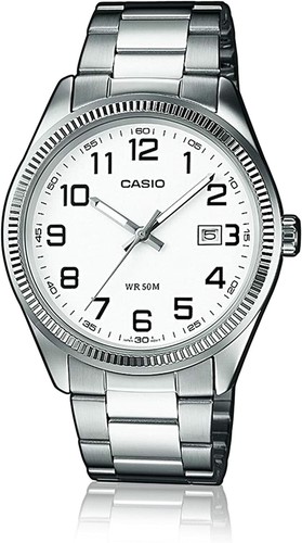 Orologio casio acciaio - acciaio, ghiera
