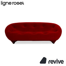 Ligne Roset Ploum Tessuto Biposto Rosso Divano