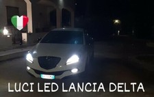 KIT LUCI LED ANABBAGLIANTI H7 PER LANCIA DELTA 6000K CANBUS NO ERRORE 80WATT 