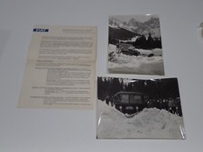 FIAT 639 N 3 - FIAT AD 7 PRESENTAZIONE SALONE FOTOGRAFIA ORIGINALE (X1-17)