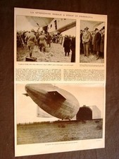 Generale Nobile Dirigibile Italia Stolp in Pomerania nel 1928 + Pubblicità Ford
