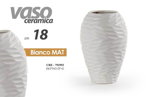Vaso ceramica fiori - ceramica,