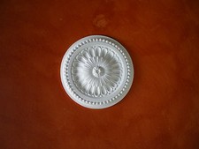 ROSONI IN GESSO BIANCO PER