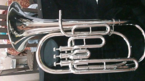 Corno baritono metallo - corno, di