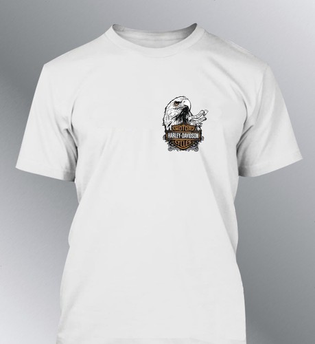 Tee shirt harley davidson moto - tee,