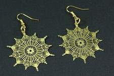 Orecchini fiore ghiaccio - di,