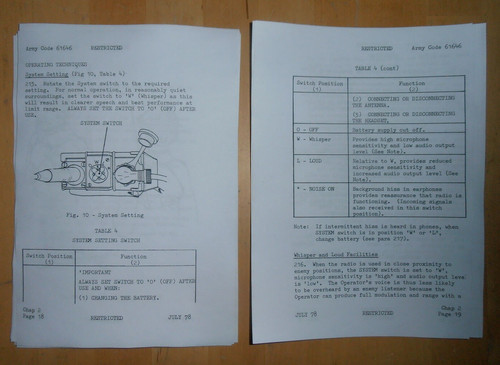 Clansman radio user handbook - radio,