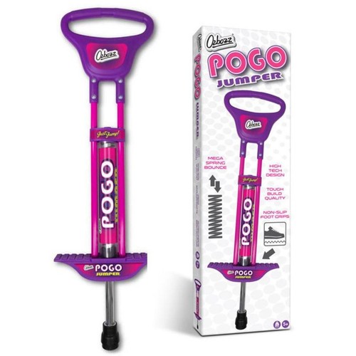 Ozbozz pogo stick rosa - pogo,