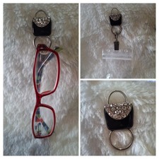 Borsetta strass anello